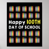 幸せな100日目の学生のおもしろい100日 ポスター (正面)