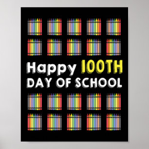 幸せな100日目の学生のおもしろい100日 ポスター