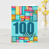 幸せな100日目コリアン・ベク・イル誕生日for Boy カード (黄色い花)