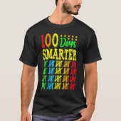 幸せな100頭が切れる日100th Day Of School先生 Tシャツ (正面)