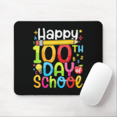 幸せな100th日の学校の先生子供100日 マウスパッド (マウス)