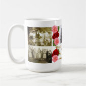 幸せな100th誕生日のマグ コーヒーマグカップ (左)