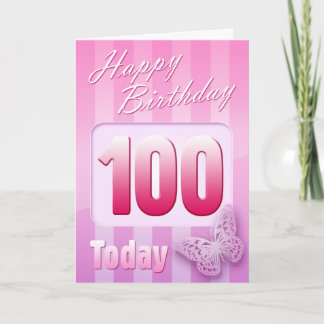 幸せな100th誕生日の祖母の大叔母のお母さん カード