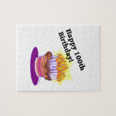 幸せな100th誕生日 ジグソーパズル (横)