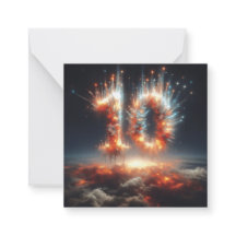 幸せな10th B-Dayグリーティングカード