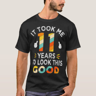 幸せな11誕生日ギフト私に11年11年を取った Tシャツ