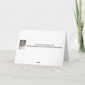 幸せな1stイースター孫娘 シーズンカード (裏面)