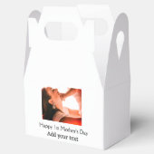 幸せな1st母の日の母最高のは今まで写真名を追加 フェイバーボックス (オープン)