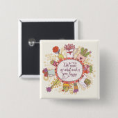 幸せな2つを作るものがの多くをして下さい 缶バッジ (正面&裏面)