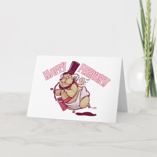 幸せな2月 シーズンカード (正面)