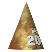 "幸せな2020年"の新年のパーティーの帽子 パーティーハット (左)