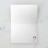 幸せな2～3匹の魚のグリーティングカード カード (内部)