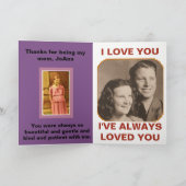 幸せな3月、ショーニー人のママ カード (内部)