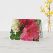 幸せな3番目の誕生日から娘 カード (黄色い花)