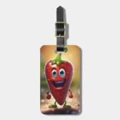 幸せな3Dアニメーションチリビーン、 ラゲッジタグ (正面縦)
