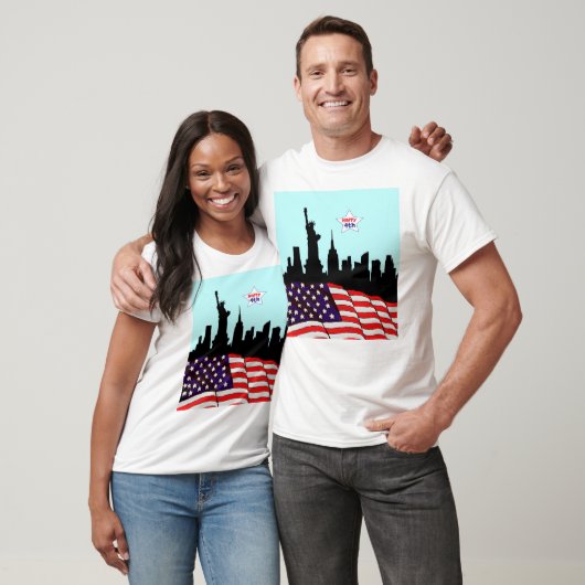 幸せな4th Tシャツ (ユニセックス)