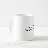 幸せな コーヒーマグカップ (正面左)