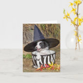 幸せな"Howloween"! カード (黄色い花)