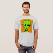 幸せなAlien/ET Tシャツ (正面フル)