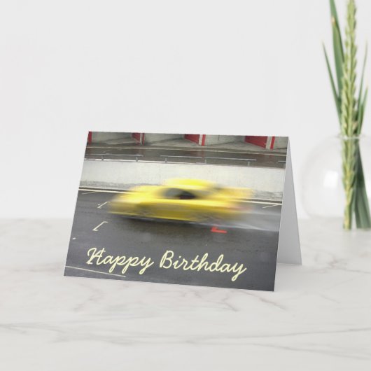 幸せなBirtday カード (正面)