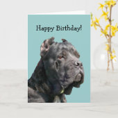 幸せなBithdayの杖のCorsoの挨拶状 カード (黄色い花)