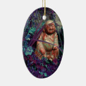 幸せなbuddah セラミックオーナメント (右)