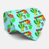 "幸せなCinco deメーヨー"のライム、テキーラ及び塩のデザイン ネクタイ (ロール)