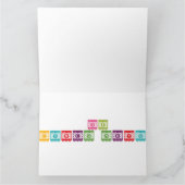 幸せなCinco Deメーヨー カード (内部)