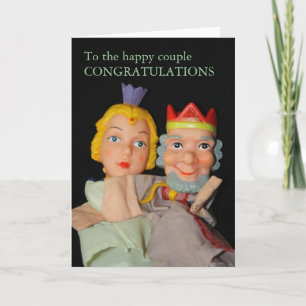幸せなcoupleCONGRATULATIONSカードに… カード