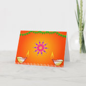 幸せなDiwali -カード カード (正面)
