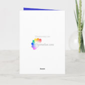 幸せなDiwali -カード カード (裏面)