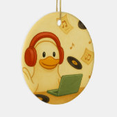 幸せなDJ セラミックオーナメント (右)