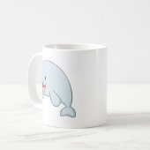 幸せなDugong コーヒーマグカップ (正面左)