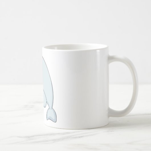 幸せなDugong コーヒーマグカップ (右)
