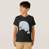 幸せなDugong Tシャツ (正面フル)