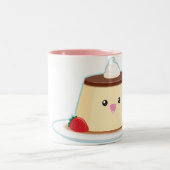 幸せなFLAN ツートーンマグカップ (中央)