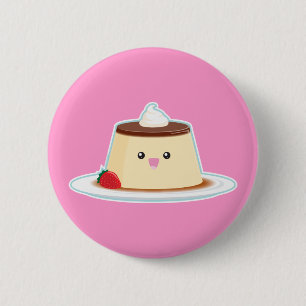 幸せなFLAN 缶バッジ