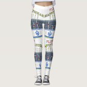 幸せなFlippinハヌカーの"セーター"のレギンス レギンス (正面)