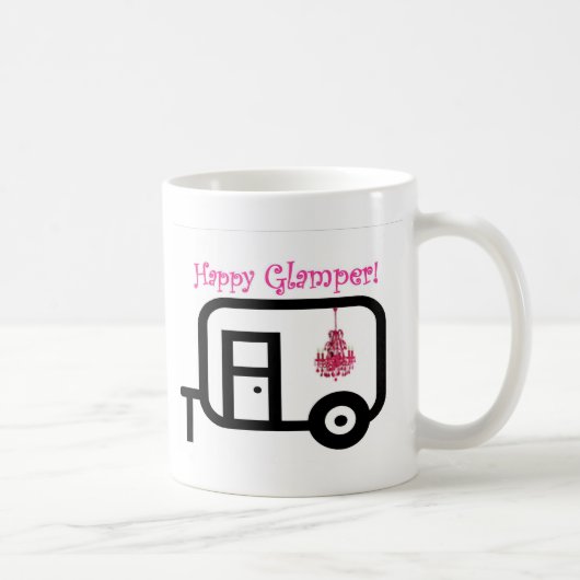 幸せなGlamper! コーヒーマグカップ (右)