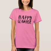 幸せなglamper tシャツ (正面)