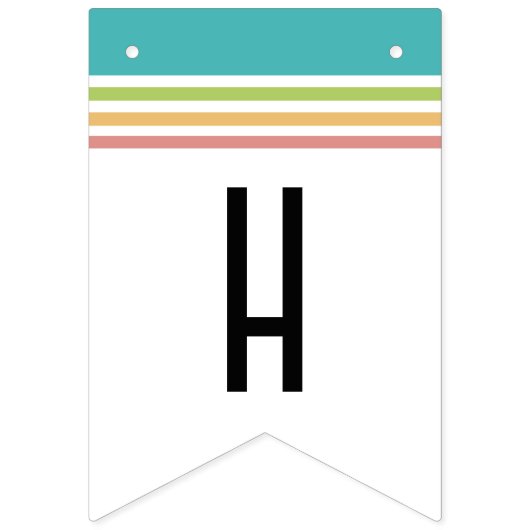 幸せなGotcha日の採用のパーティーの旗 バンティングフラッグ (第1の旗)