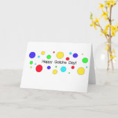 幸せなGotcha日! カード (黄色い花)