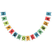 幸せなGotcha日 バンティングフラッグ (全)