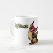 幸せなGriffon コーヒーマグカップ (正面左)