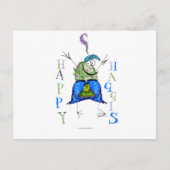 幸せなhaggis ポストカード (正面)