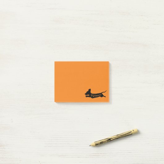 幸せなHalloweener ポストイット (デスク上)