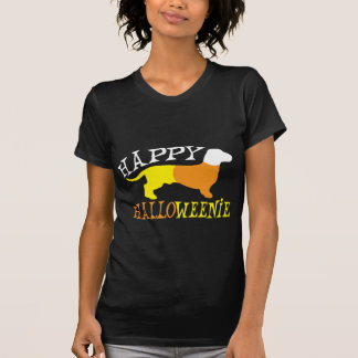 幸せなHalloweenie Tシャツ