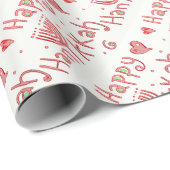 幸せなHannukah ラッピングペーパー (ロールコーナー)