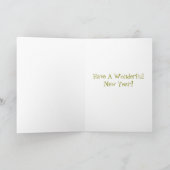 幸せなHogmanay! カード (内部)