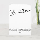 幸せなHoildays シーズンカード (裏面)